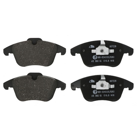 Ate Brake Pad Set, 607228 607228